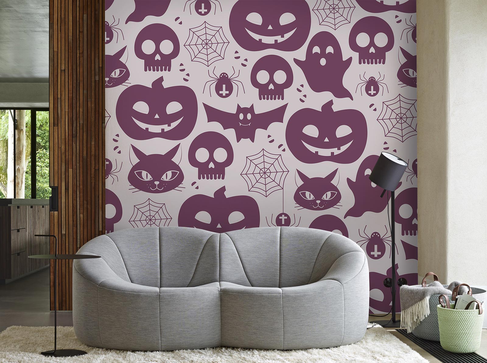 Mysterious Cool Halloween Removable Wall  Decor  
