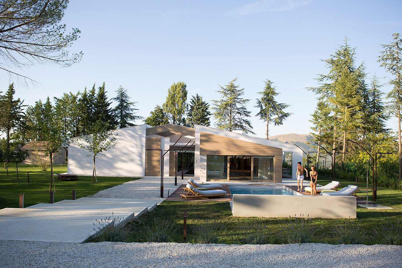 Minimalist Family House In Italy