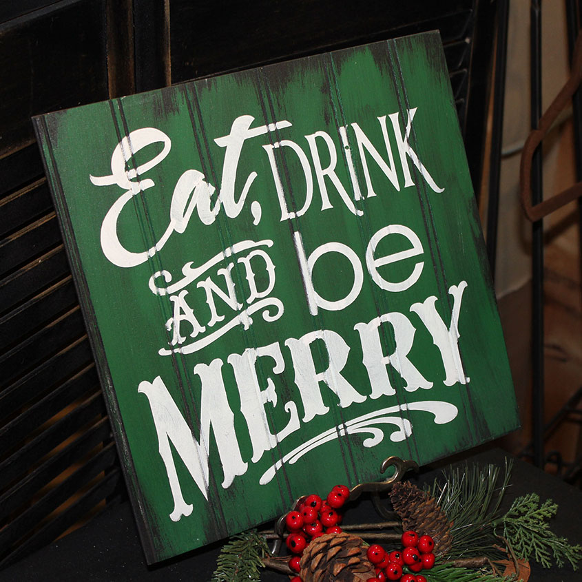 Christmas Party Decor Sign