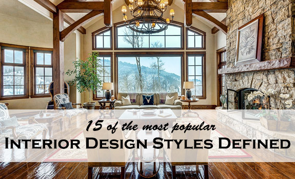 16 Most Popular  Interior Design  Styles  Defined Adorable Home 