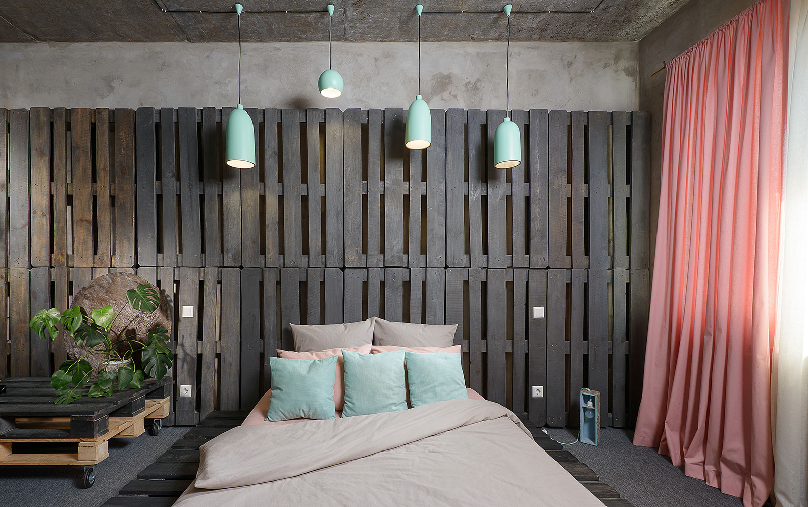 Mehr-Khaneh - Industrial Style Bedroom - The Bed