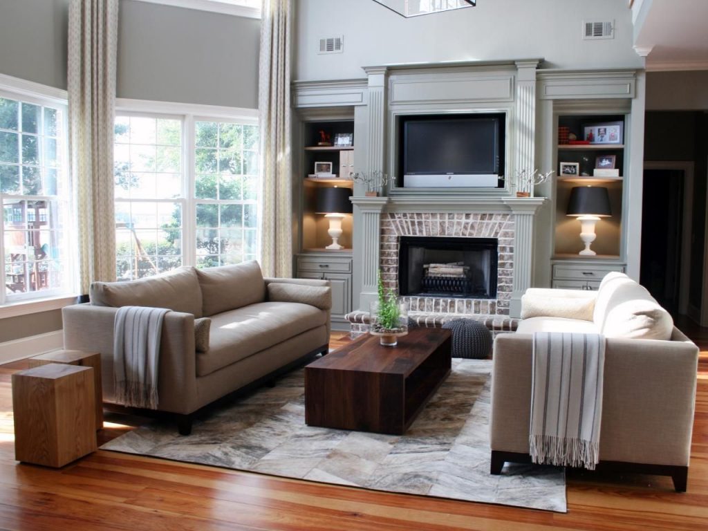 transitional style living room tables