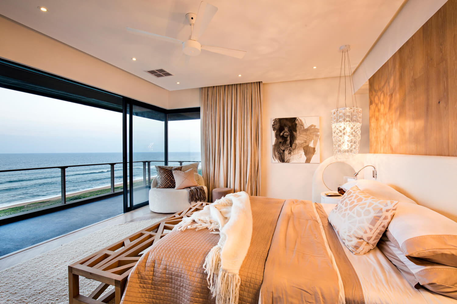 Reserve-House-Bedroom With Ocean View