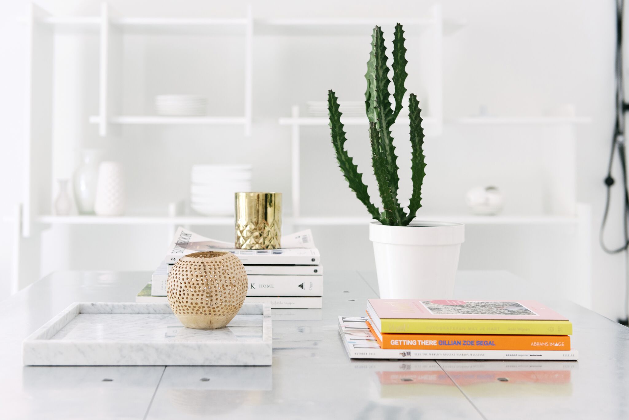 White Living Room Decor