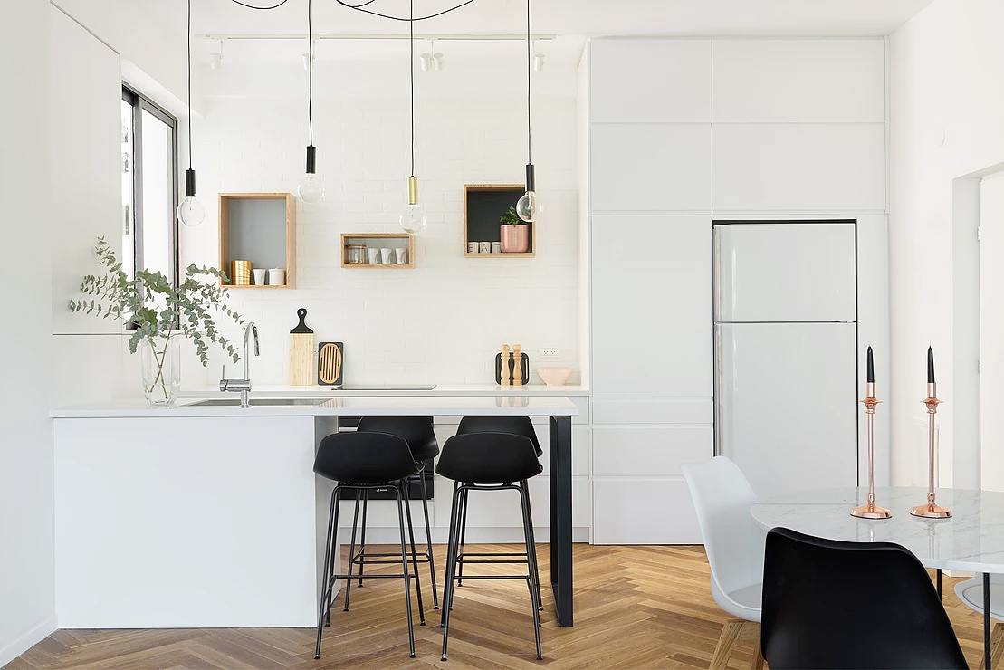 Urban Apartment Renovation-The Kitchen