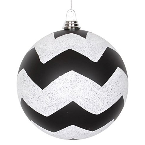 Black And White Christmas Ornament