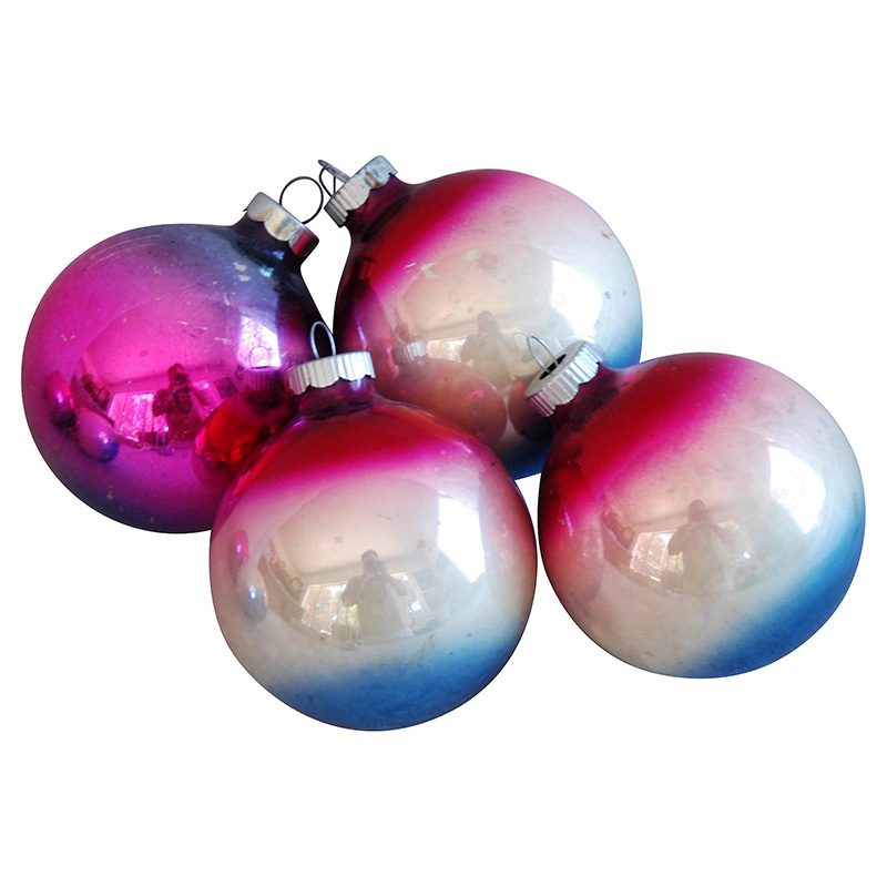 Ombre Christmas Ball Ornaments