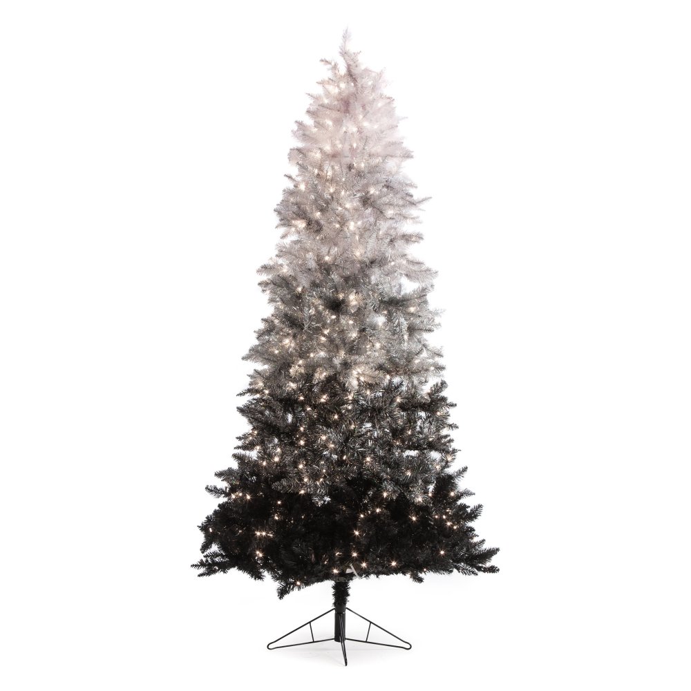 Ombre Pre-Lit Christmas Tree