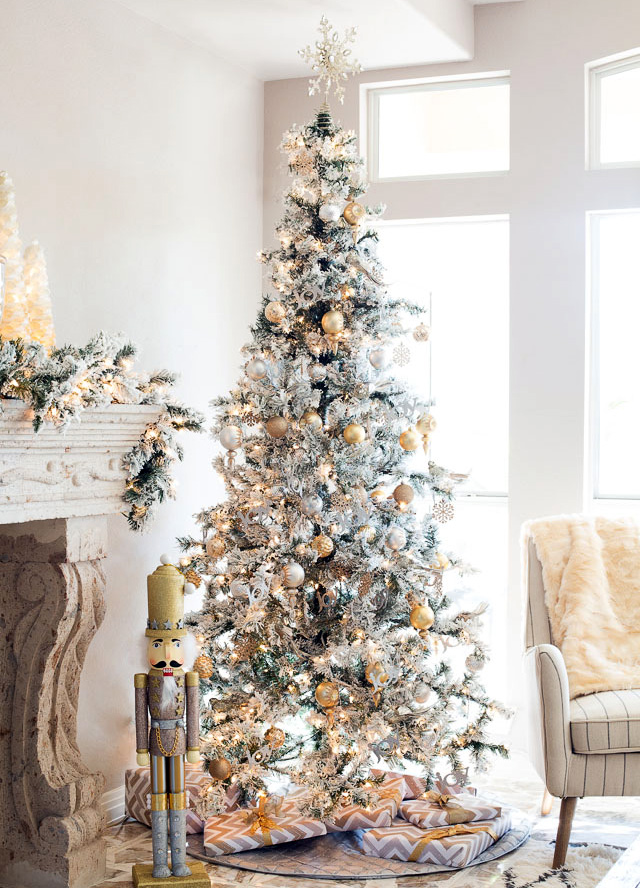 Silver And Gold Christmas Decor