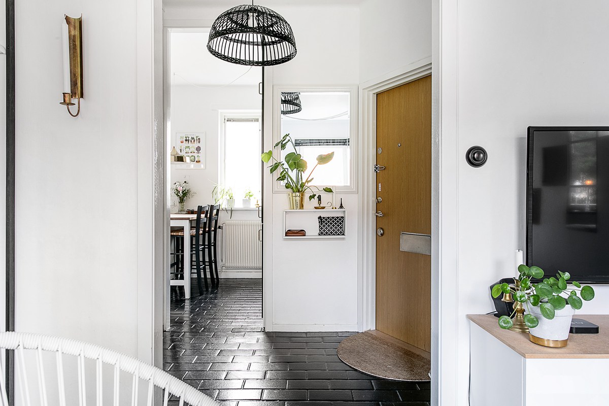 Entrance In A Small Apartment