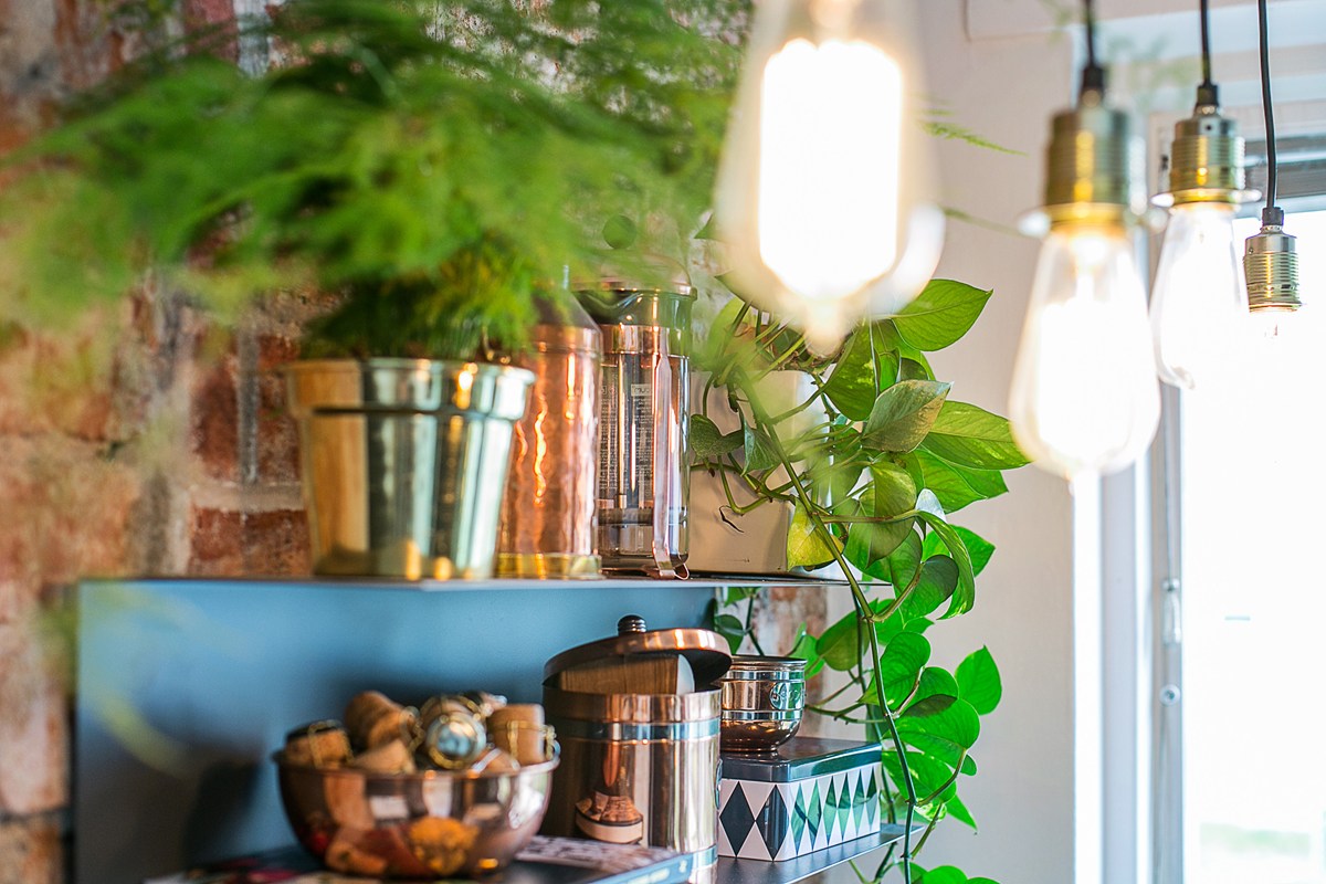 Open Kitchen Shelving