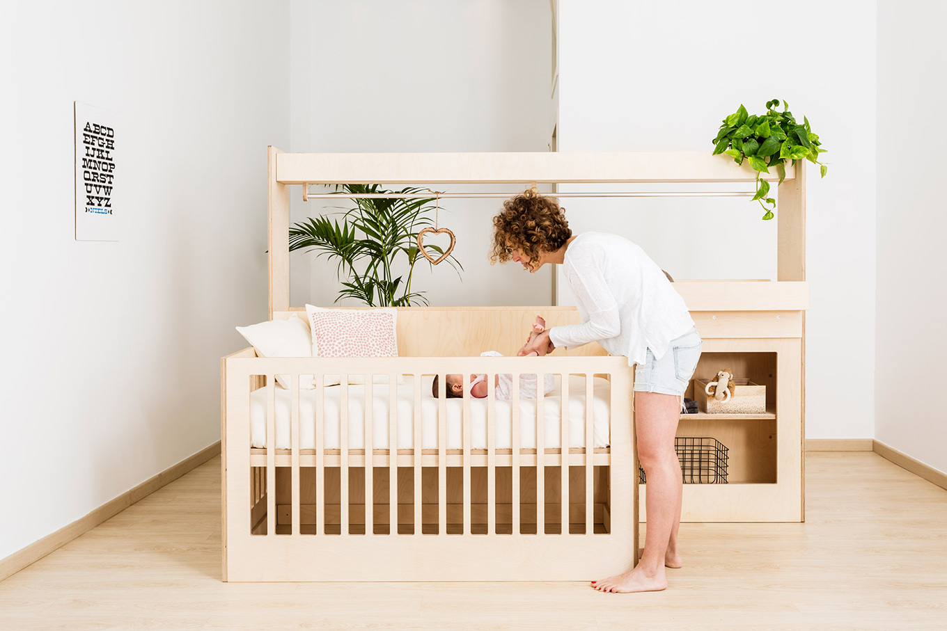 Transformable Baby Crib