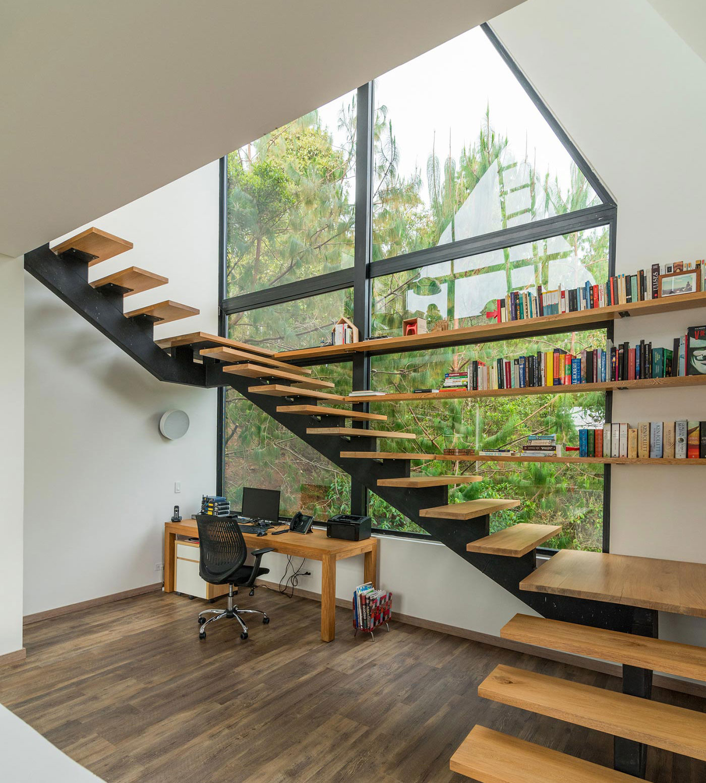 Wooden Stairway