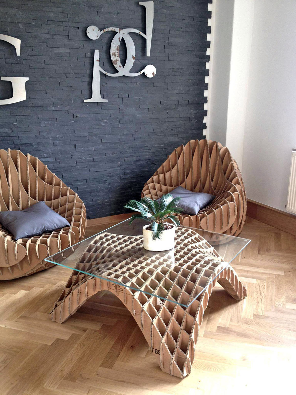 Unique Furniture Made Of Recycled Cardboard – Adorable HomeAdorable Home