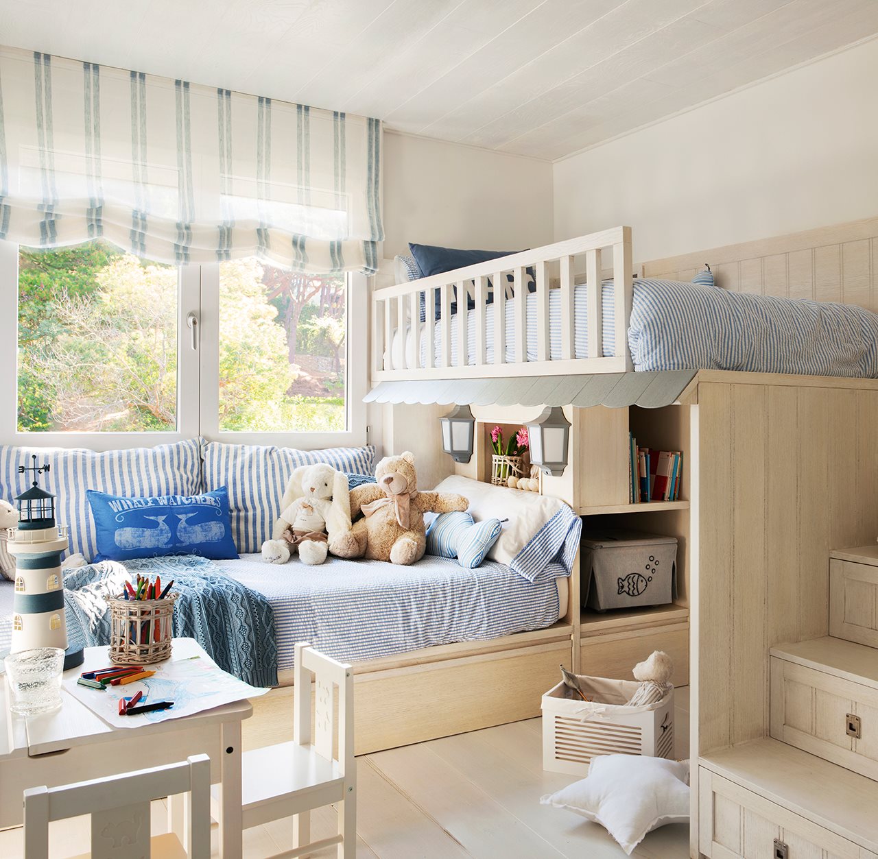 Coastal Style Kids Room