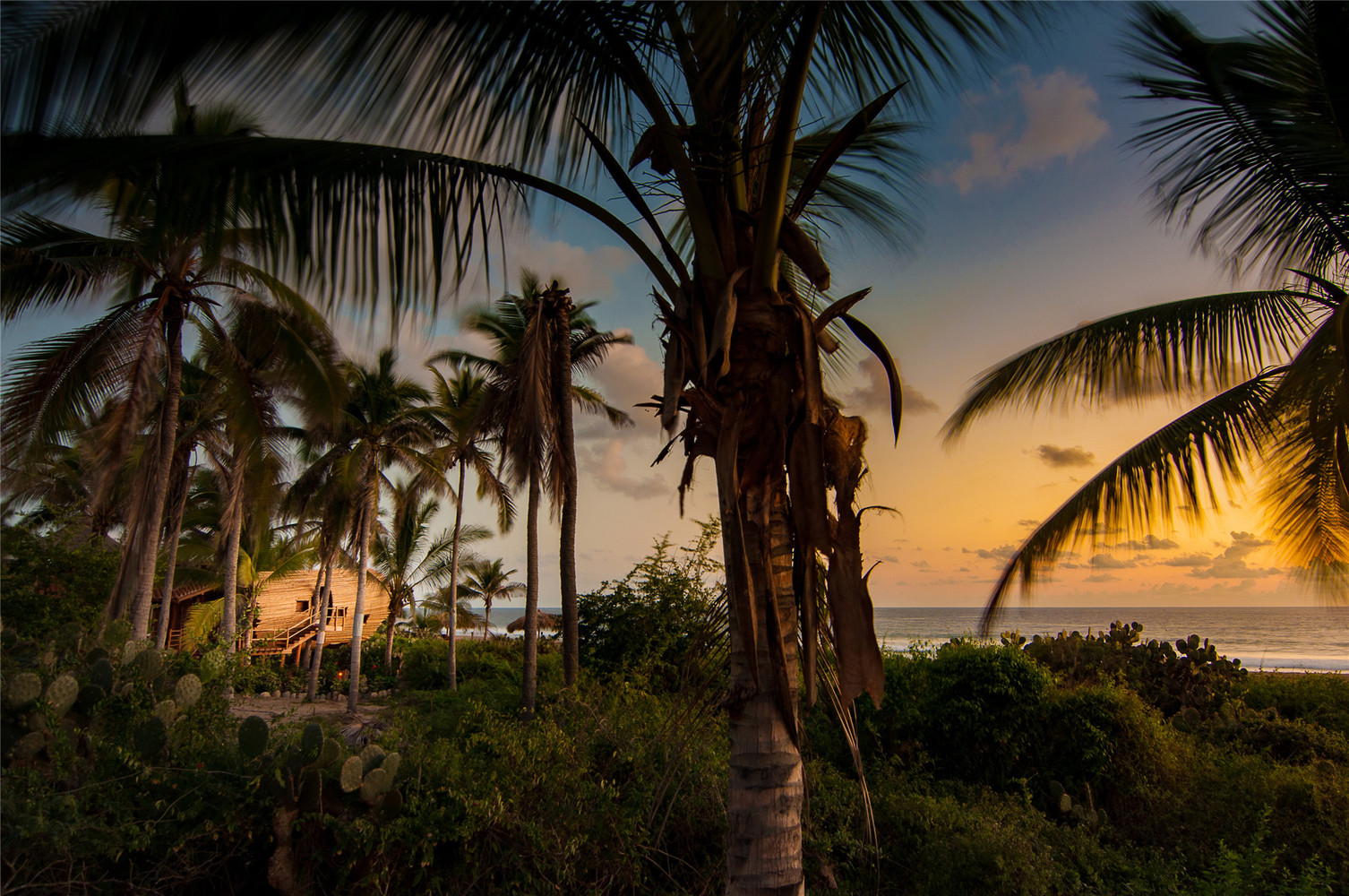 Amazing Tropical Scenery In Mexico