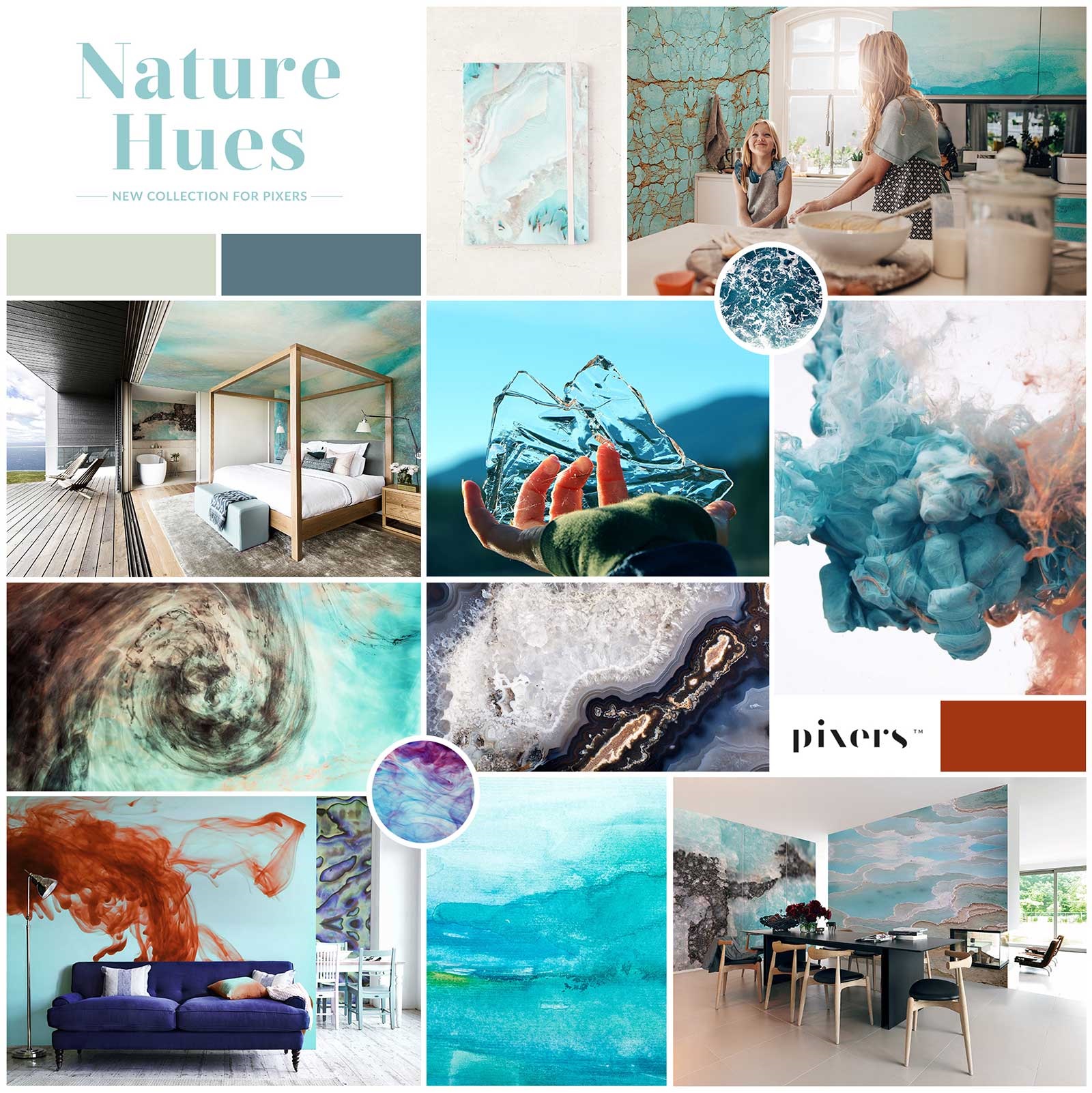 Nature Hues Collection Moodboard