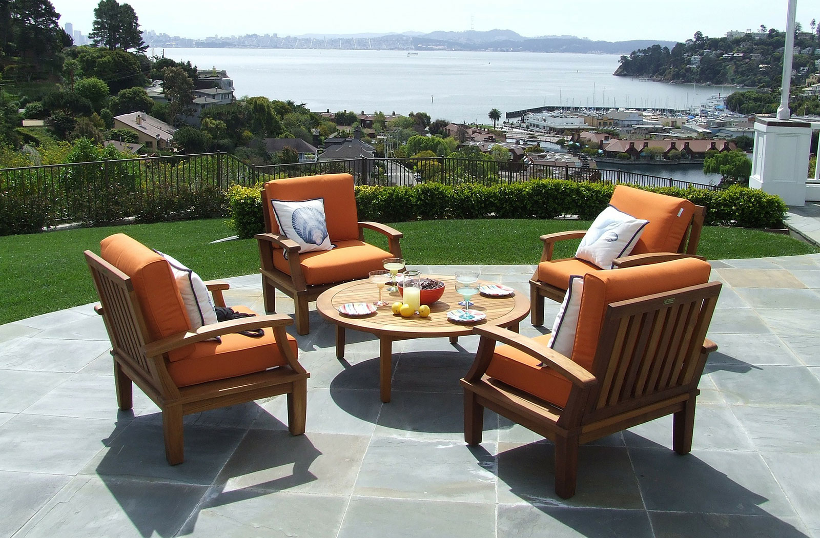 Paved Patio With A Great View