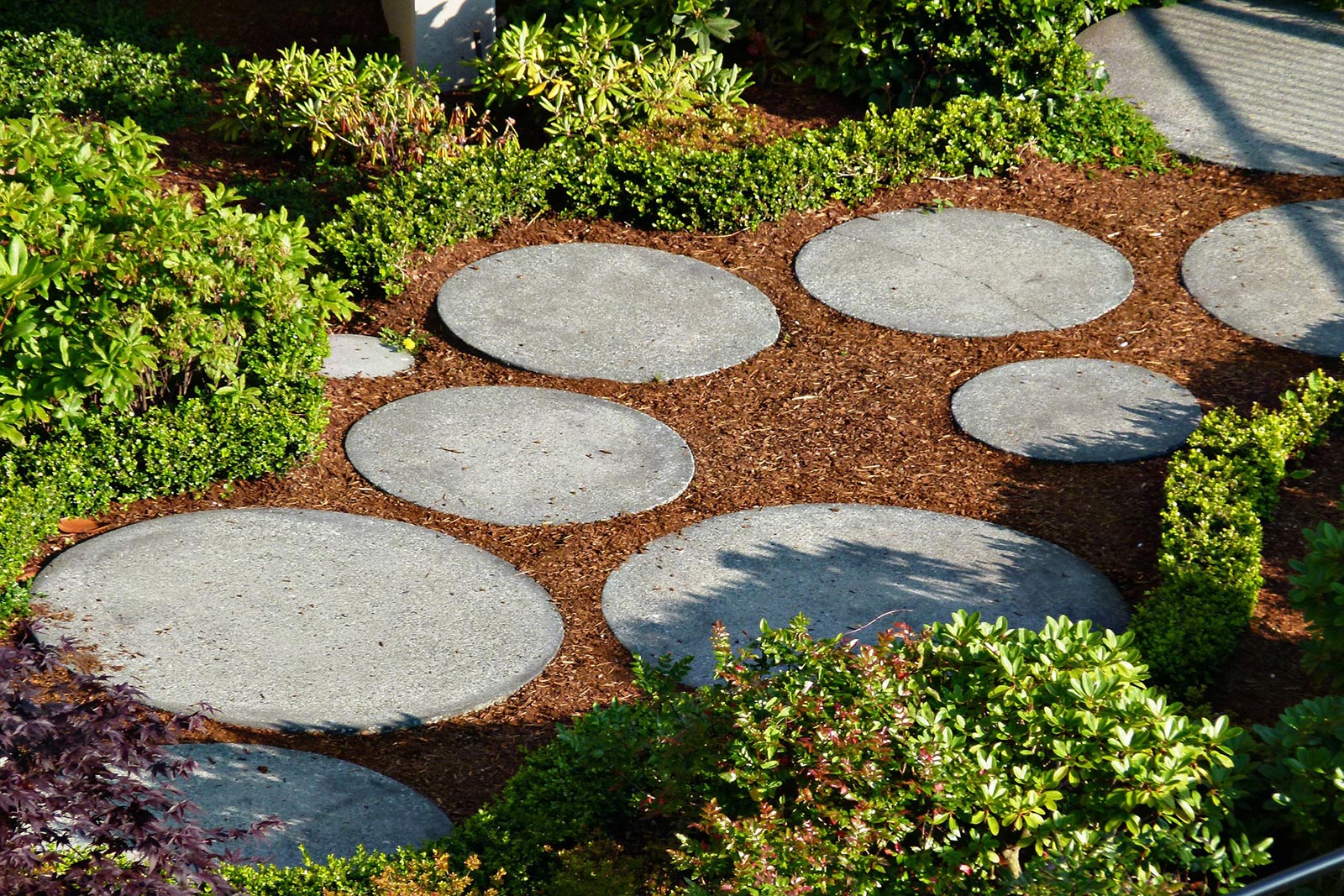 Round Paving Steps