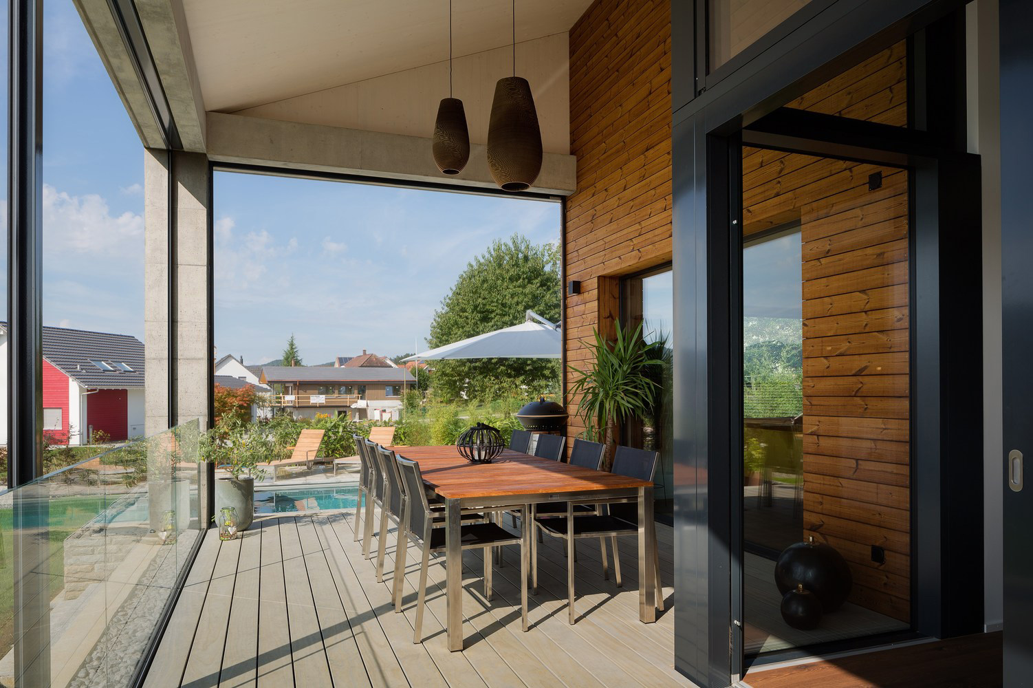 Dining Area On The Porch