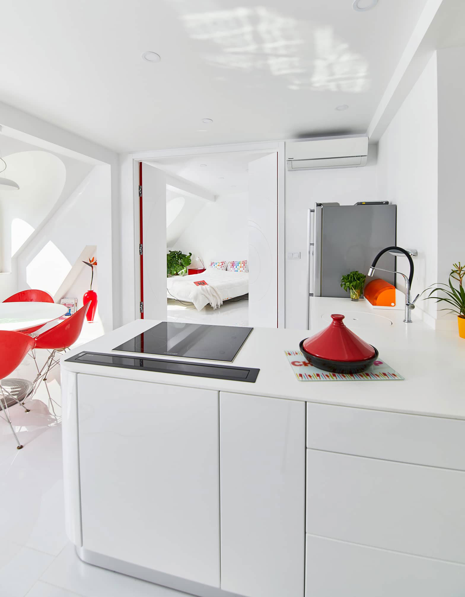 Modern White Kitchen