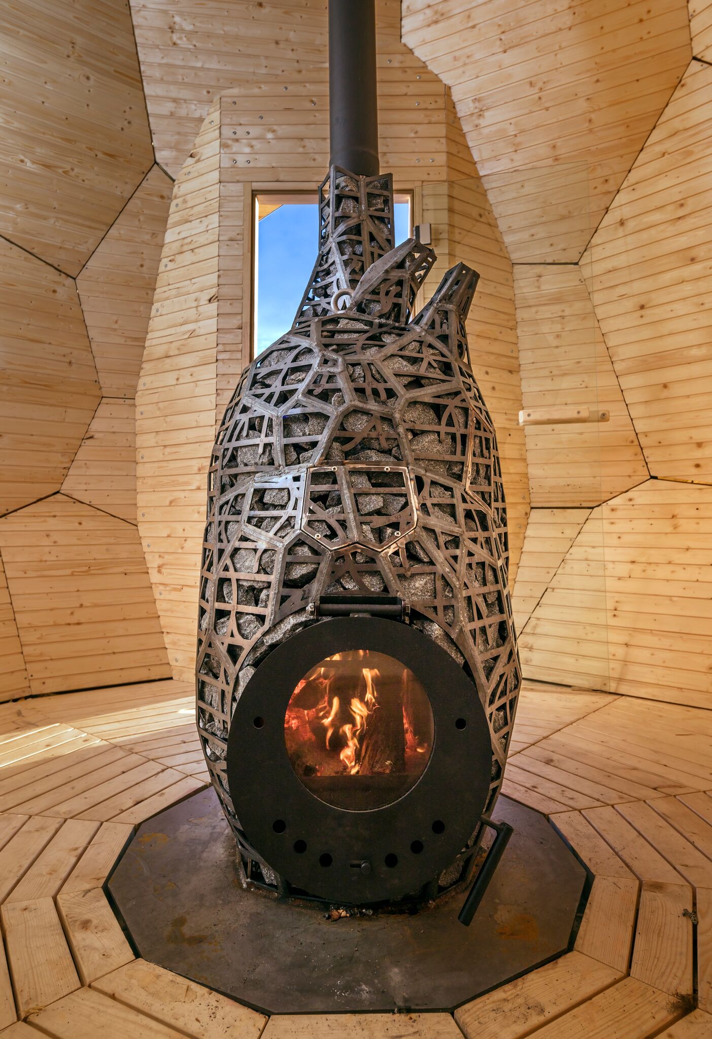 Unique Wood Burner