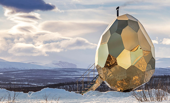 The Spectacular Solar Egg Sauna Project In Sweden