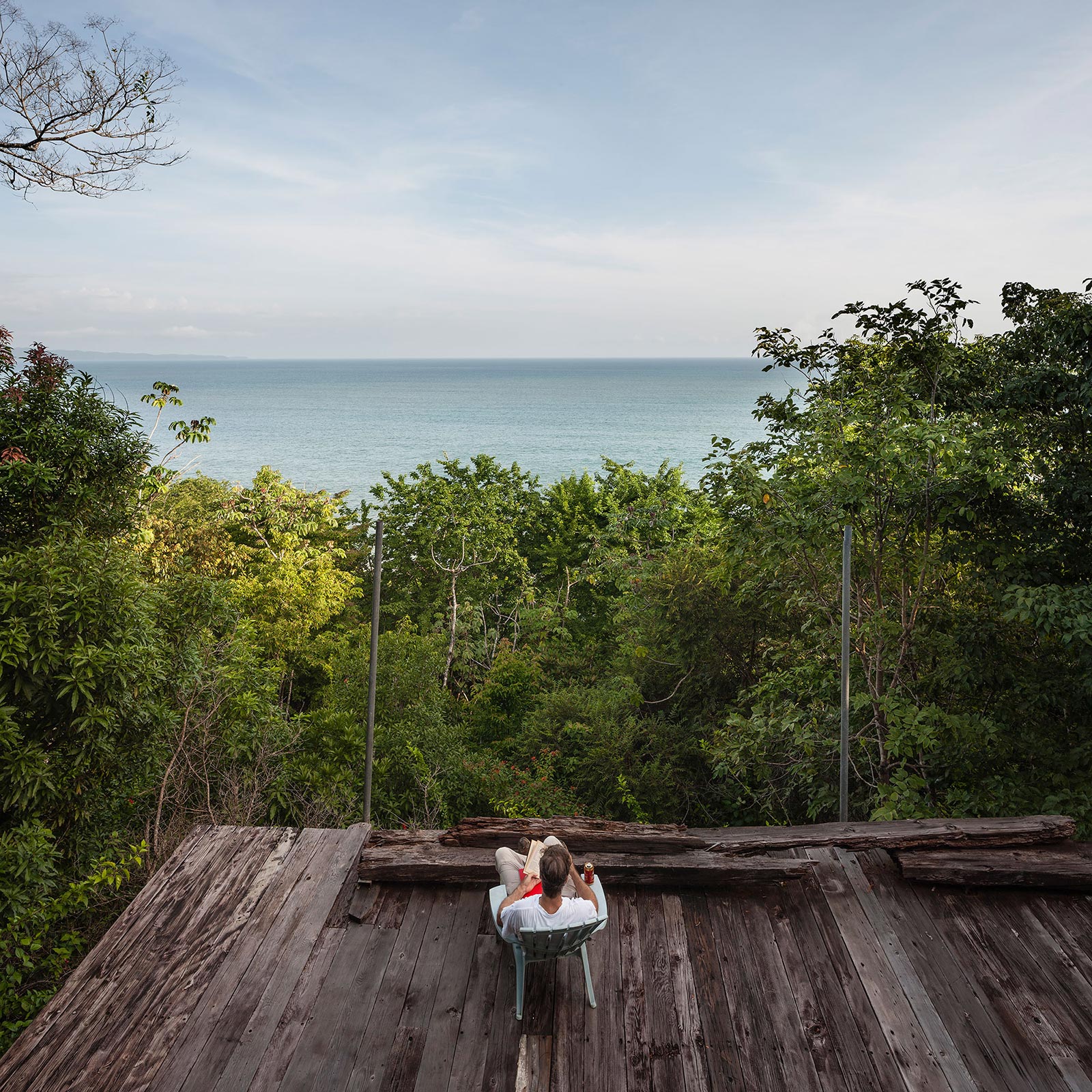 Deck With A Sea View