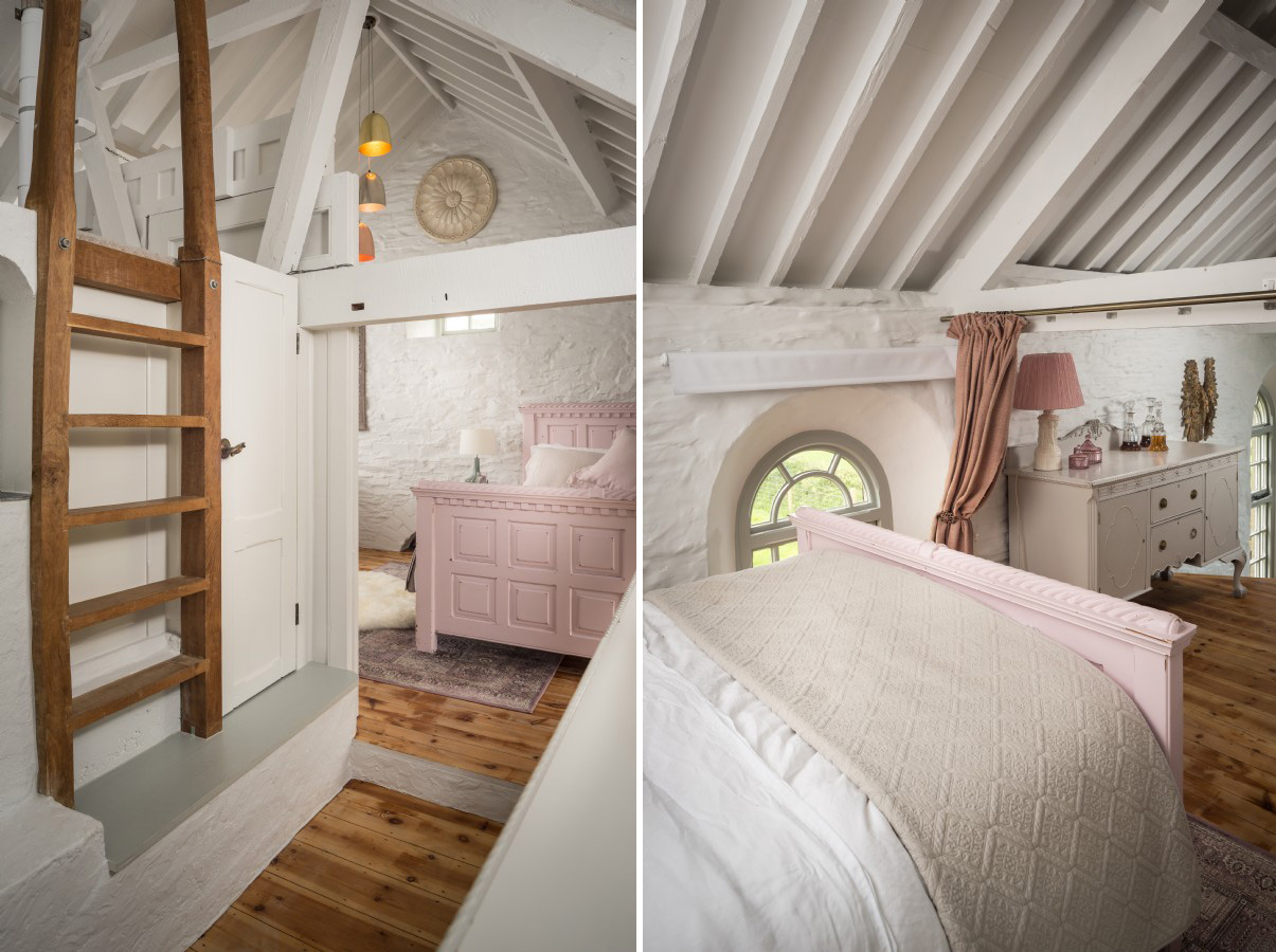 Bedroom With Pink Details