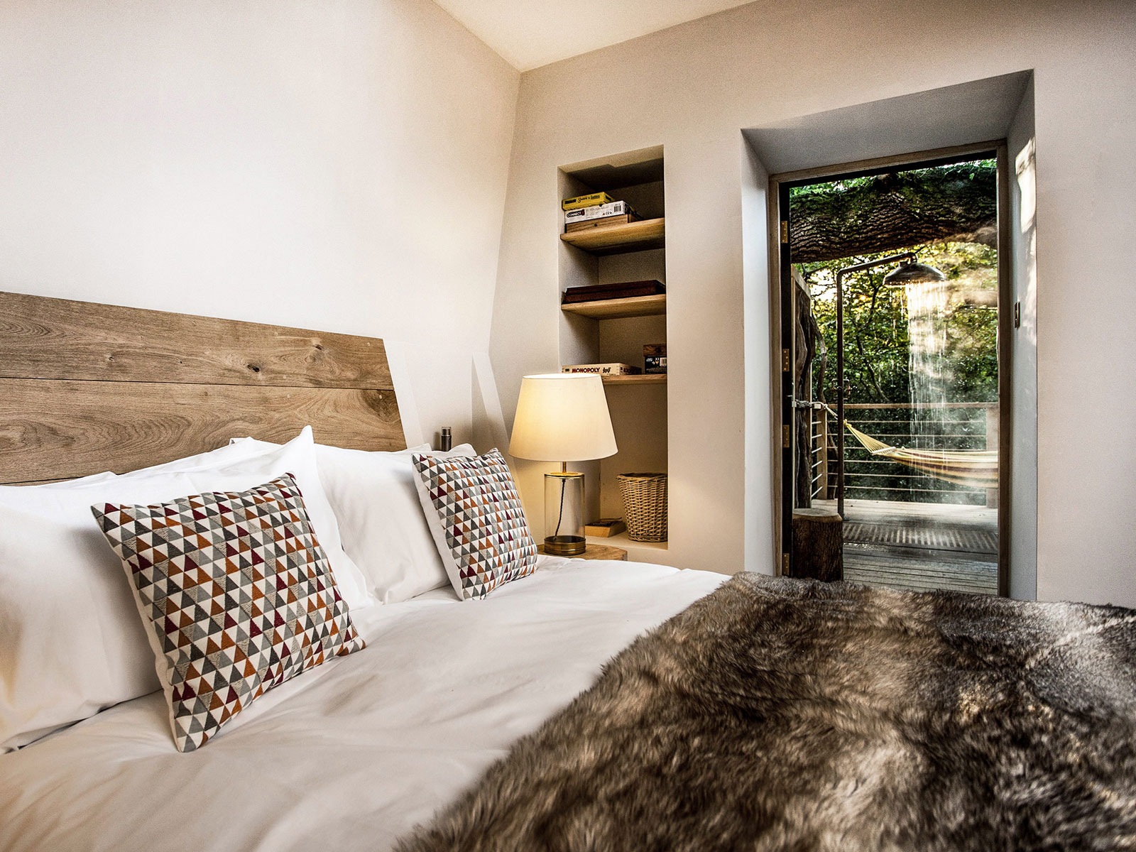 Bedroom In A Tree House