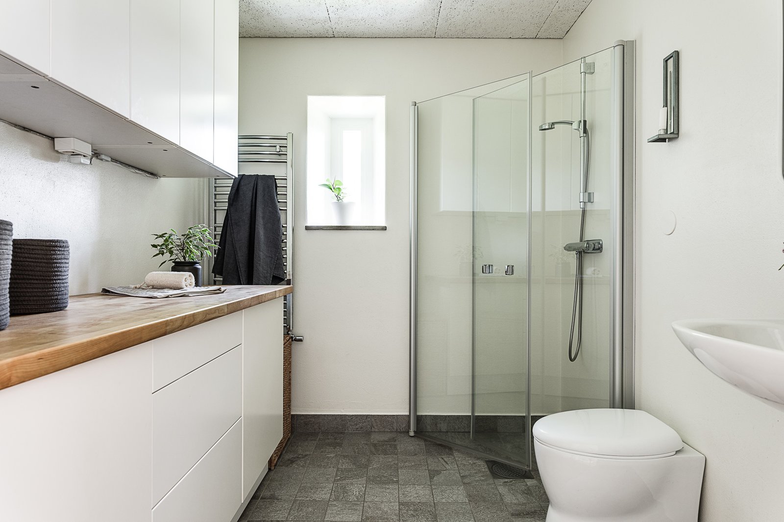 Bathroom With Glass Shower