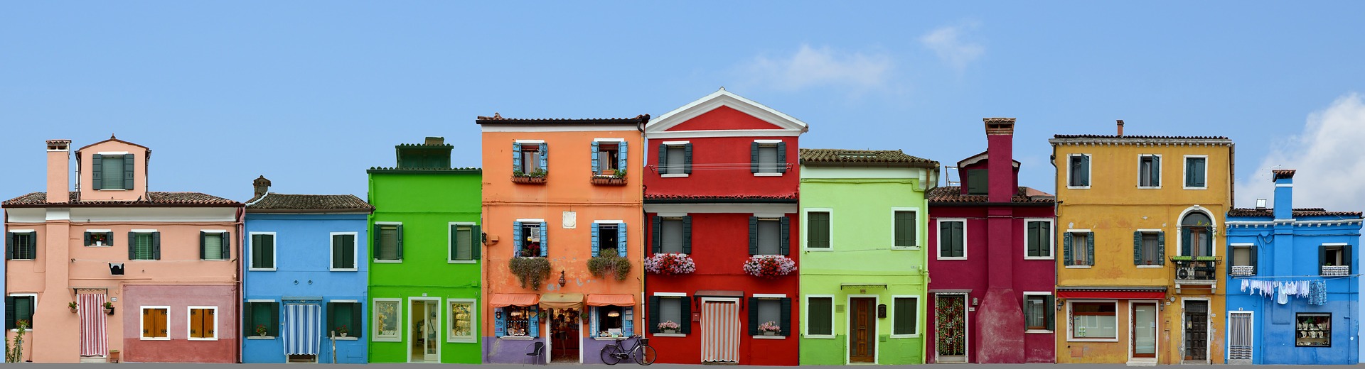 Colorful House Facades