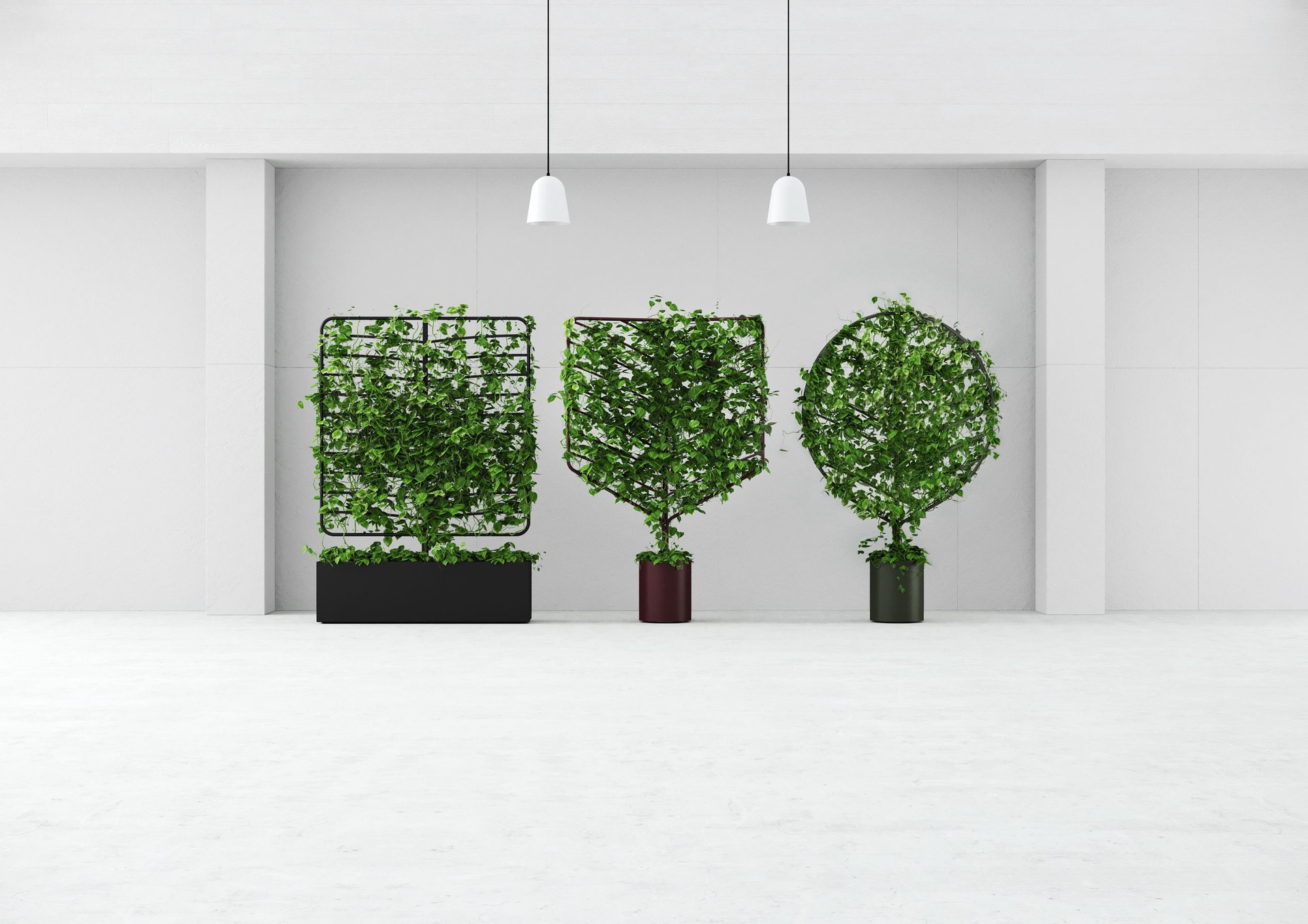 Planter Screens In 3 Shapes