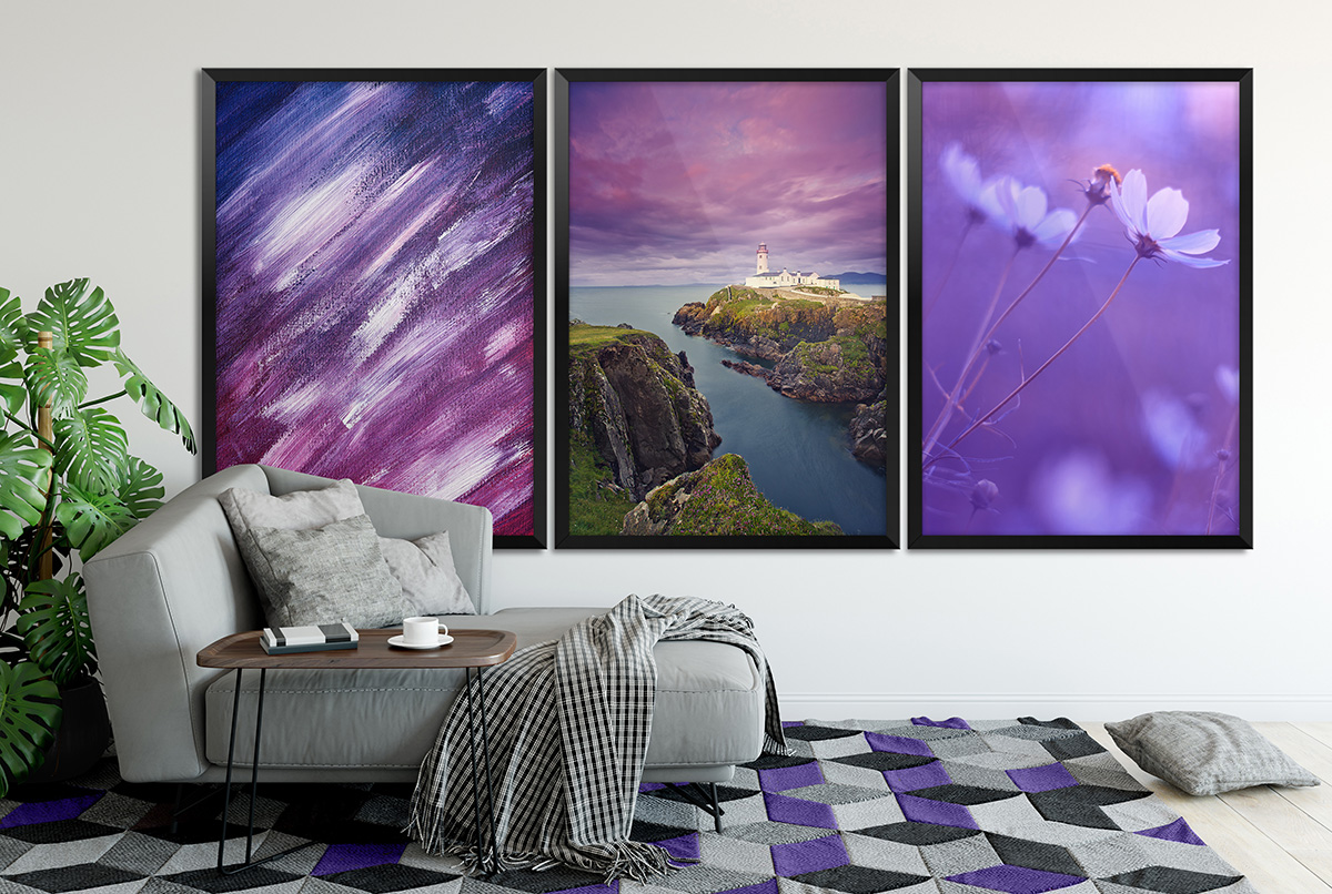 Purple Wall Art