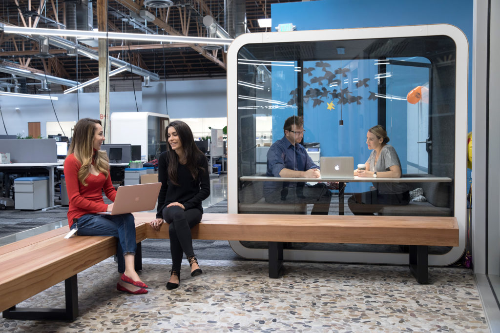 Noise Isolating Office Meeting Pod