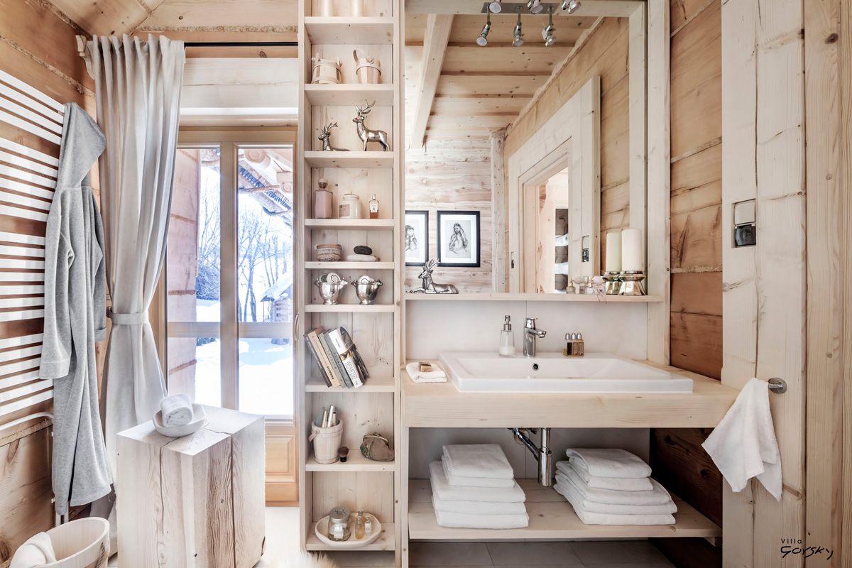 Wooden Bathroom