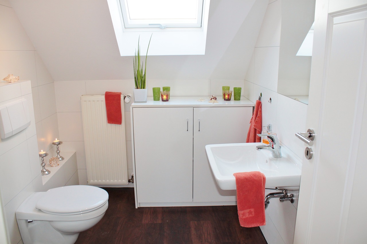 Small Attic Bathroom