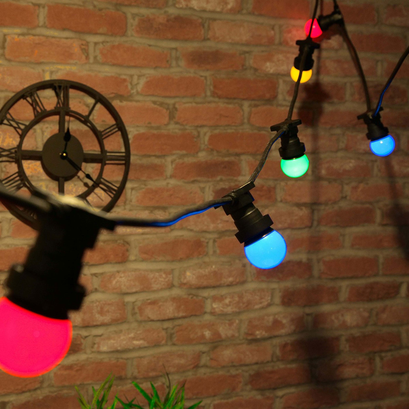 Hot Lighting Trends: Colorful String Lights