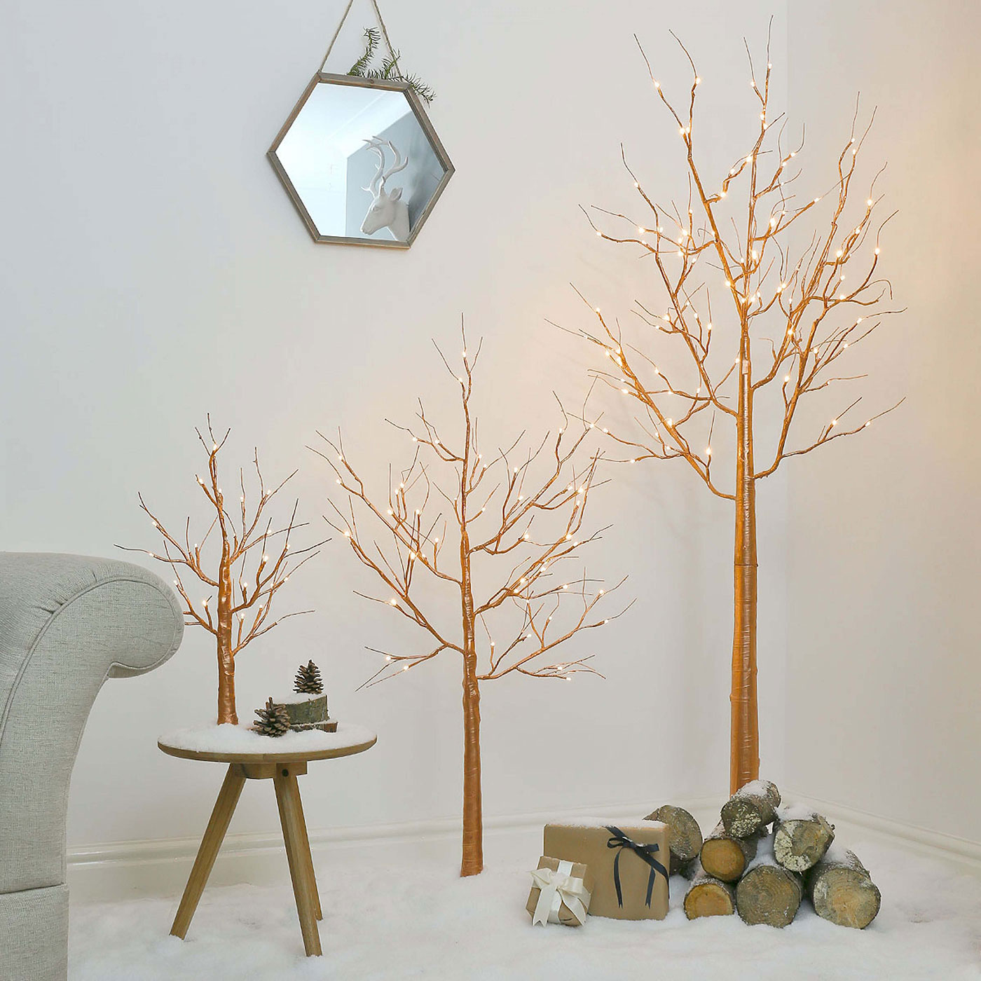 Hot Lighting Trends: Led Trees In The Interior