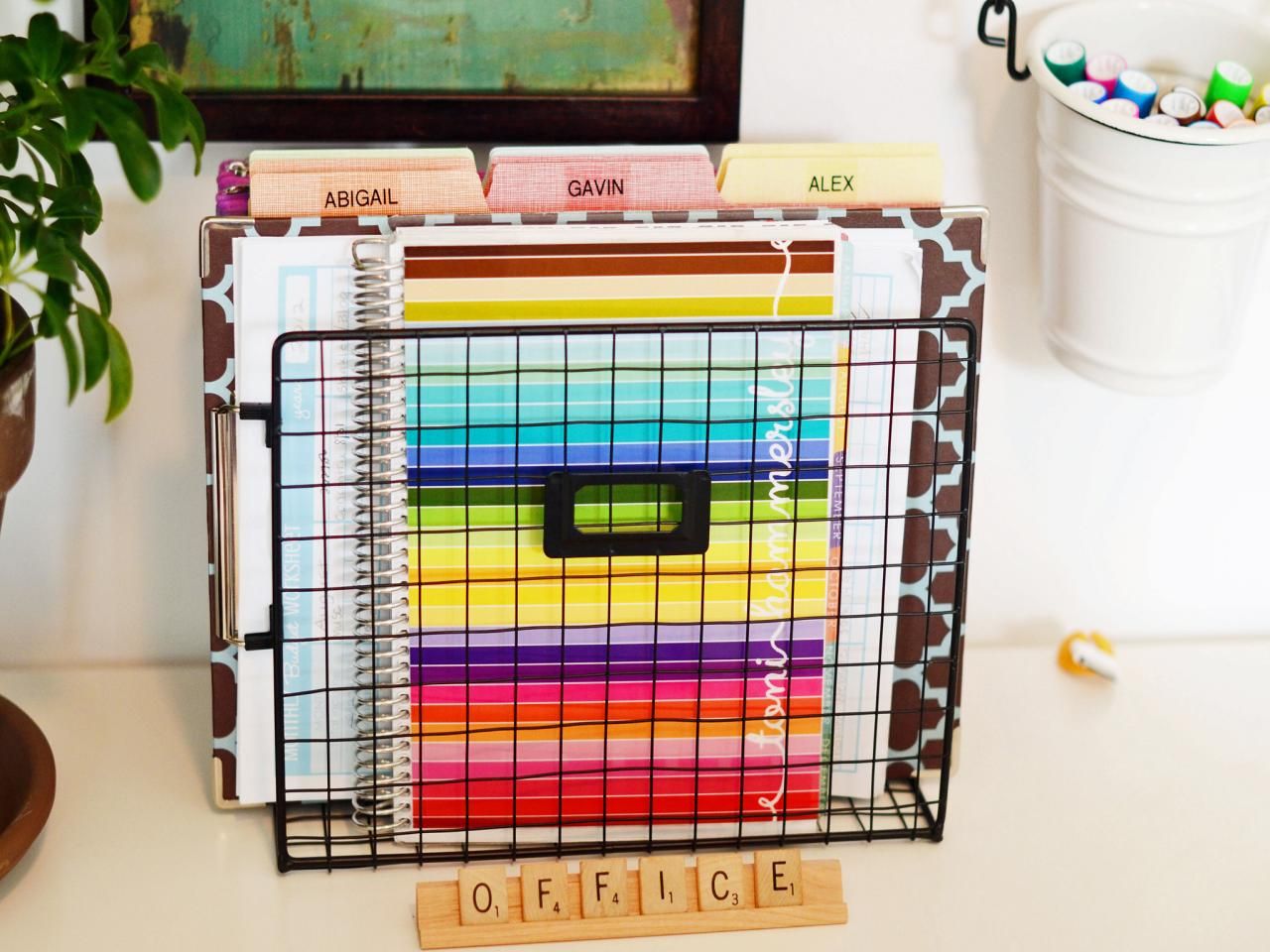 Home Office Desk Organizer