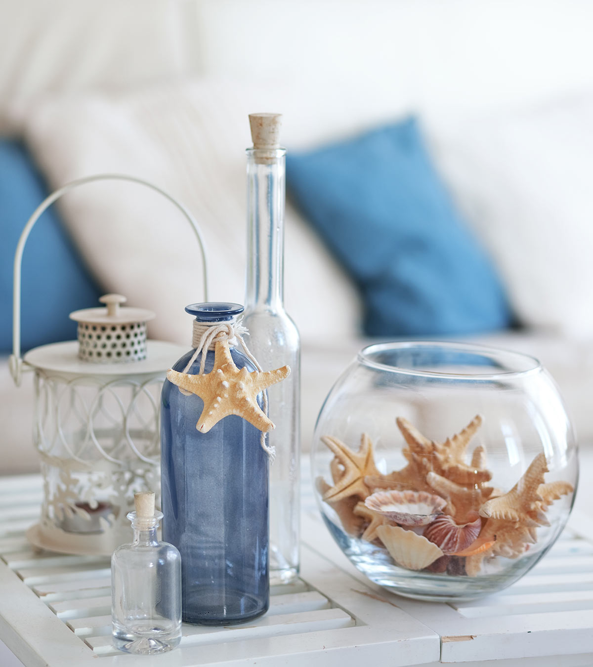 Diy Easy Beach Inspired Centerpieces