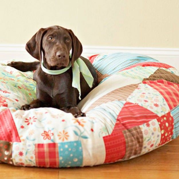 Quilted Pet Bed