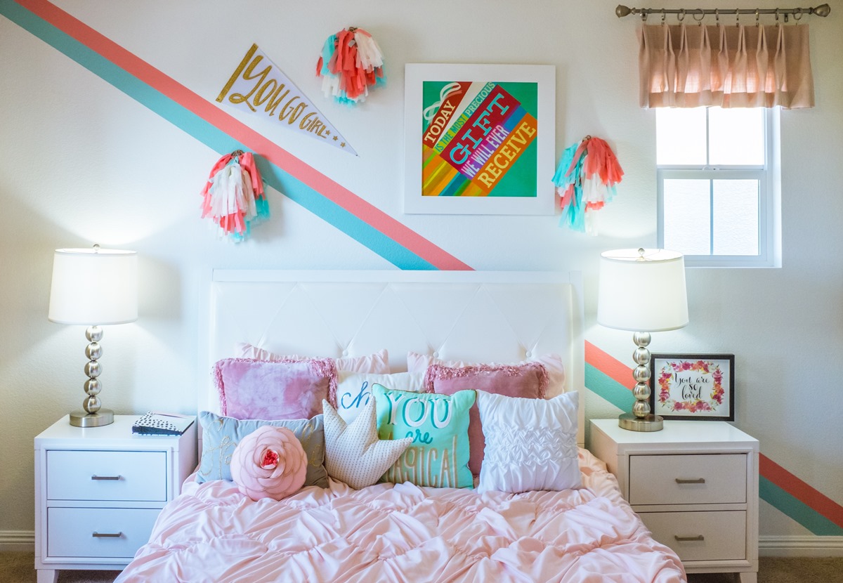 Colorful Girl'S Room