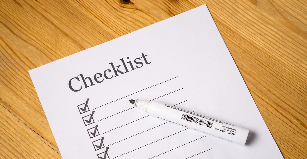 Home Plumbing Checklist