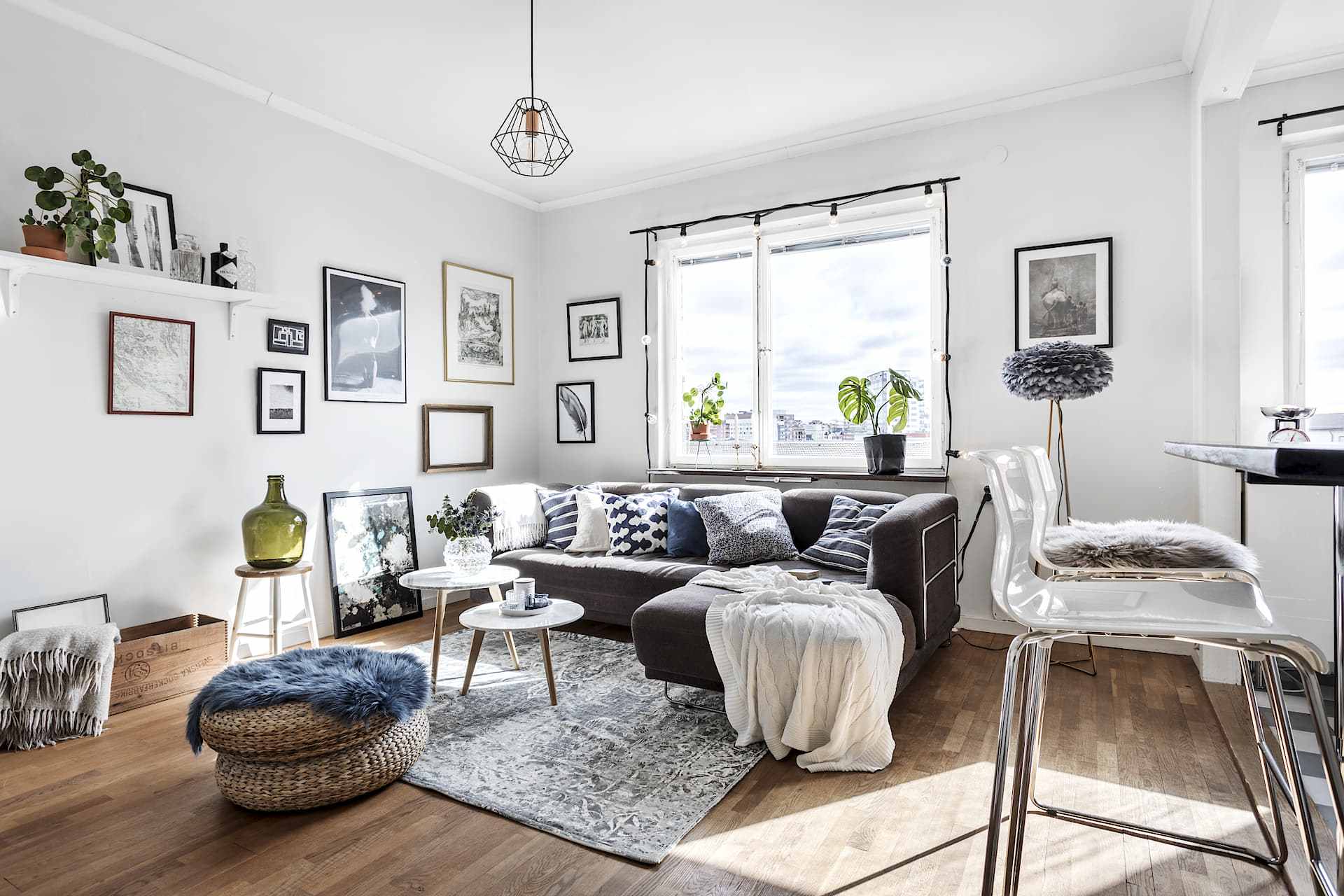 Small Swedish Flat With Open Concept