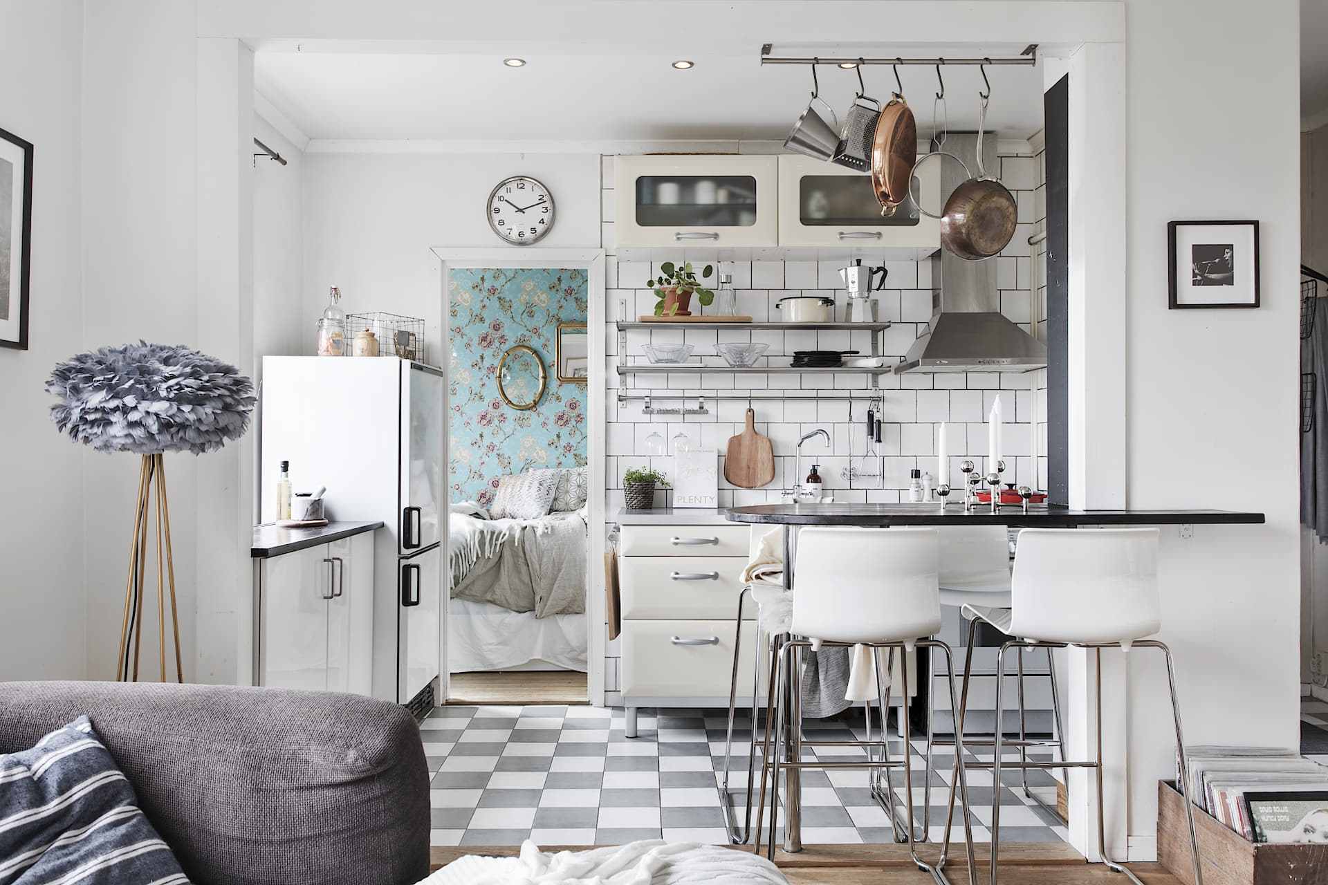 Kitchen In A Small Flat