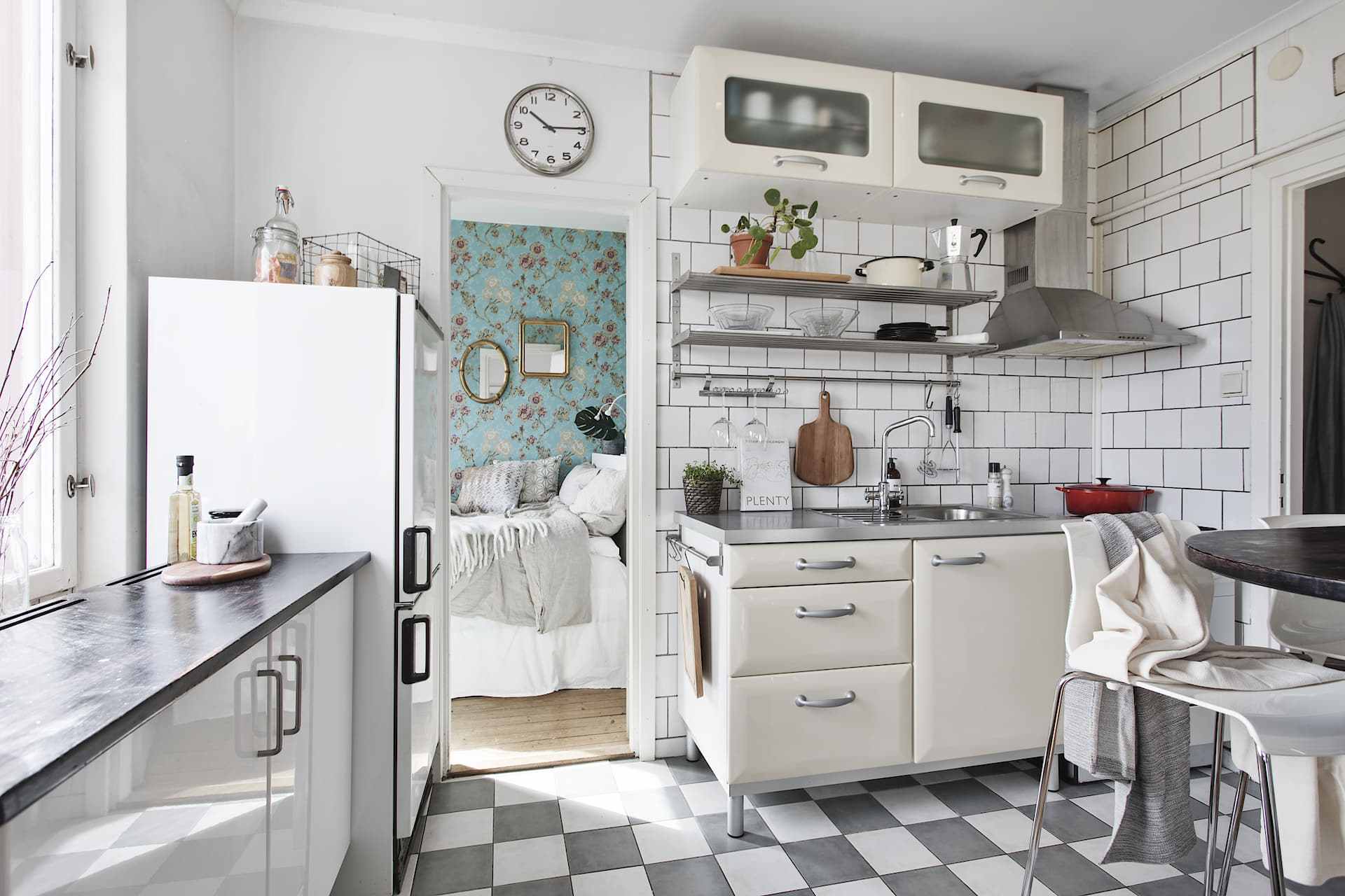 Kitchenette In A Swedish Flat