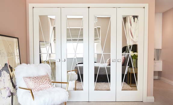 Unconventional Closet Door Ideas That Will Help You To Successfully Incorporate Your Closet Into The Overall Home Interior.