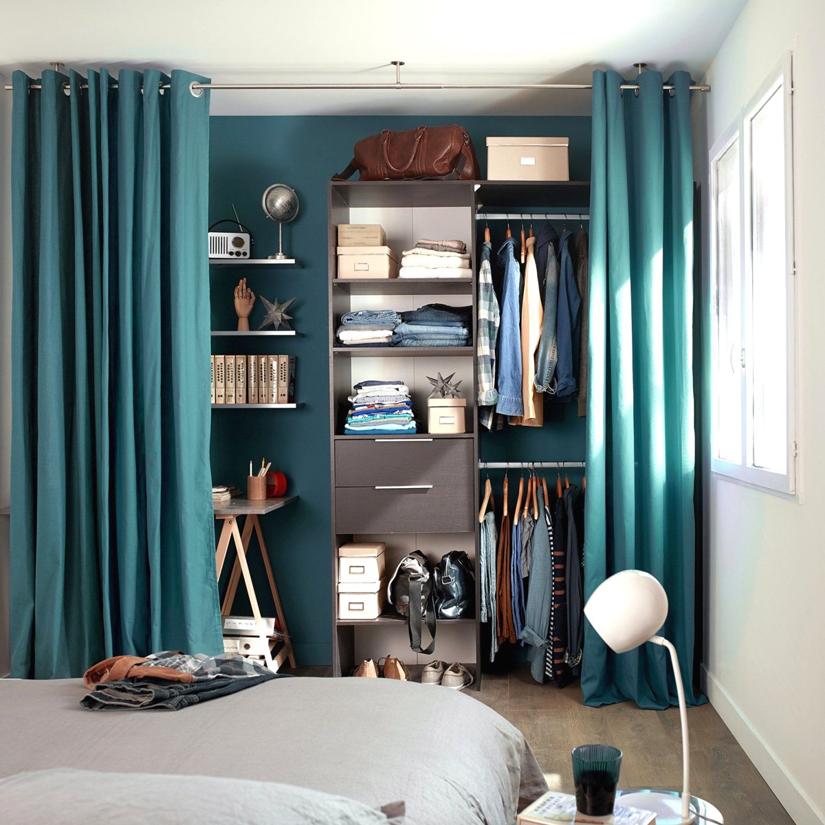 Curtain Closet Doors