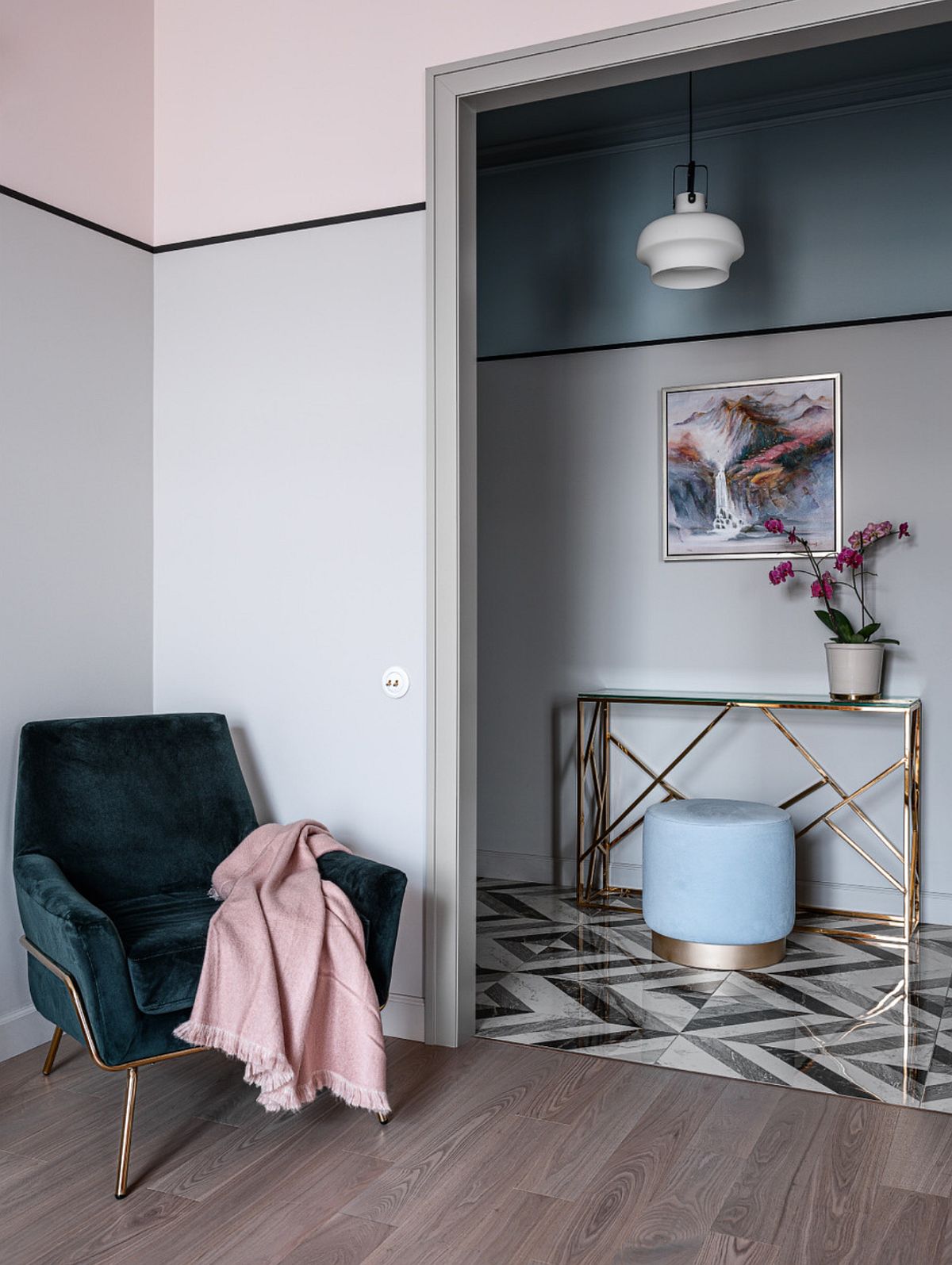 Pastel Living Room Walls